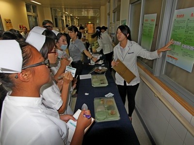 住院治療餐推廣 寓教於樂守護病人健康