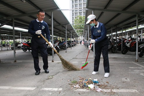 千手千眼護慈院　福田志工齊心迎接評鑑