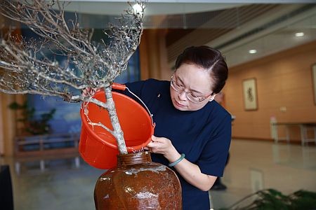 志工陪伴祝福　同仁鼓舞互勉　滿懷信心迎接評鑑