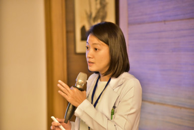 Dr. kimmie 分享受訓過程與心得。