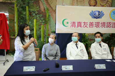 「我們想找一個拜拜(祈禱)的地方找了很久，真的很感謝花蓮慈濟醫院。」從印尼來到臺灣已經12年的Yan ti表示