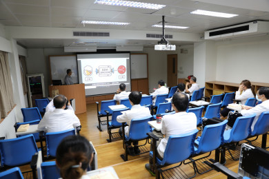 史丹佛大學醫學院資深研究員陳哲宏博士，分享「戒酒與食道癌防治」，希望呼籲國人重視酒精不耐症與食道癌、口腔癌息息相關