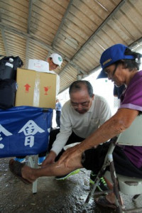 風雨過後不孤單　醫療團隊齊心協力護災民