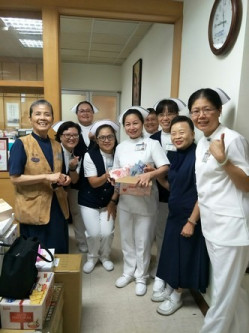 2018/10/08花蓮慈濟醫院日誌——「印」照「尼」我心　花蓮真情膚震殤用行動響應