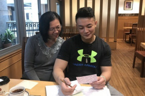 2018/12/30慈濟骨髓幹細胞中心日誌:捐髓母子檔 傳愛成家風