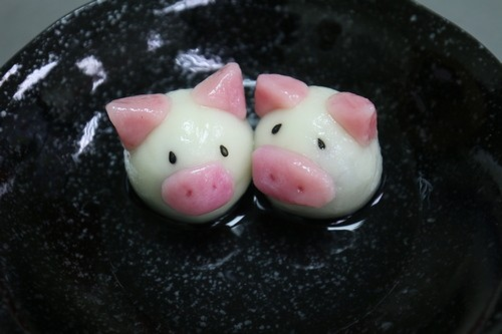 「豬」事圓滿慶元宵－食譜分享【Q萌小豬湯圓】